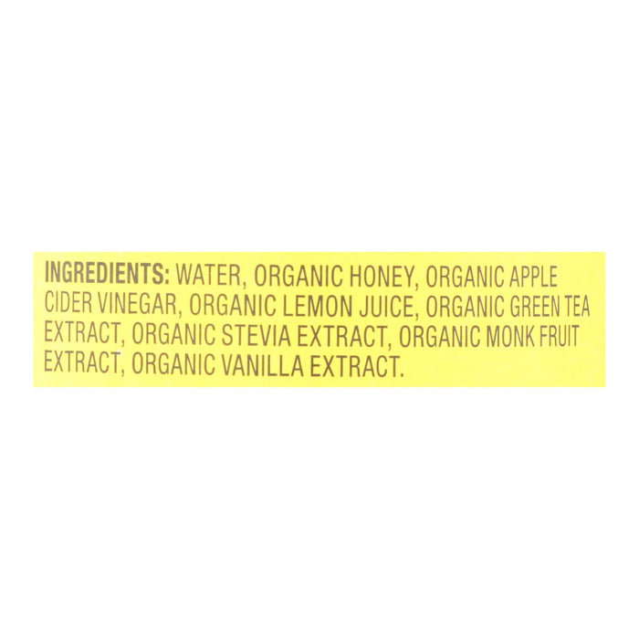 Bragg - Apple Cider Vinegar Honey Green Tea Refresh - Case Of 12-16 Fz