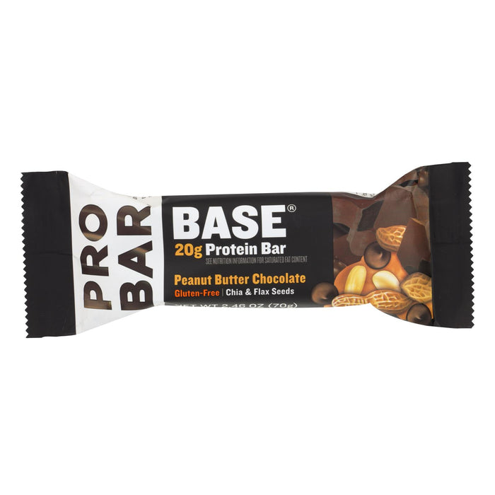 Probar Peanut Butter Chocolate Core Bar - Case Of 12 - 2.46 Oz