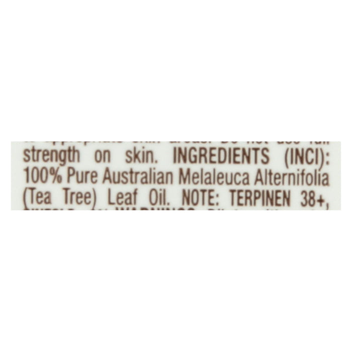 Desert Essence - Australian Tea Tree Oil - 0.5 Fl Oz