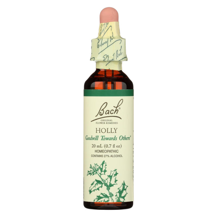 Bach Flower Remedies Essence Holly - 0.7 Fl Oz