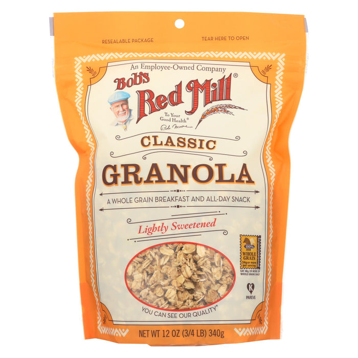 Bob's Red Mill - Natural Whole Grain Granola - 12 Oz - Case Of 4