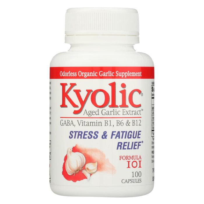 Kyolic - Stress And Fatigue Relief Formula 101 - 100 Capsules