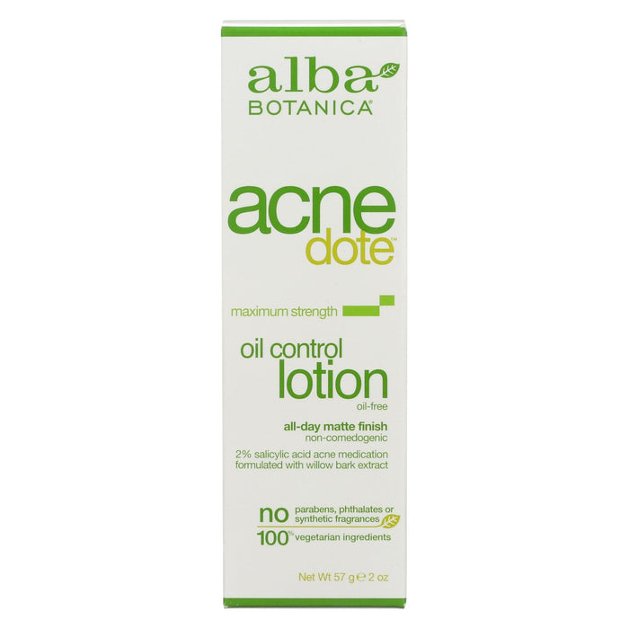 Alba Botanica - Natural Acnedote Oil Control Lotion - 2 Fl Oz