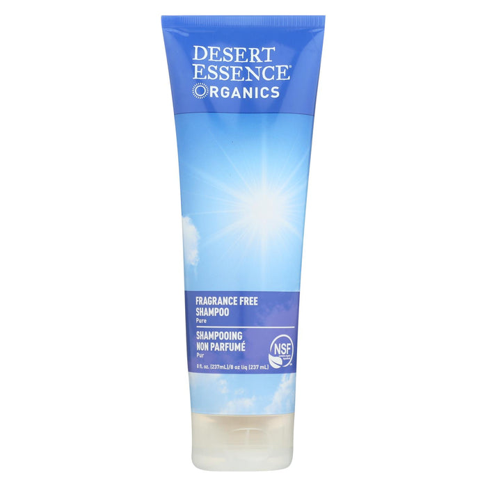 Desert Essence - Pure Shampoo Fragrance Free - 8 Fl Oz