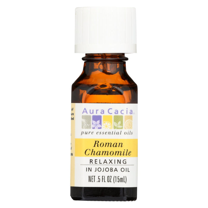 Aura Cacia - Roman Chamomile Pure Essential Oil - 0.5 Fl Oz