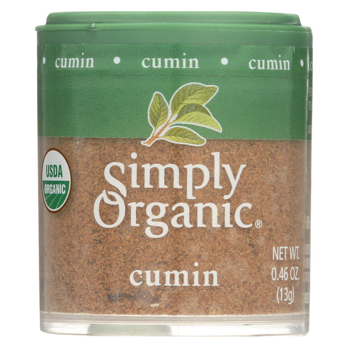 Simply Organic Cumin Seed - Organic - Ground - .46 Oz - Case Of 6