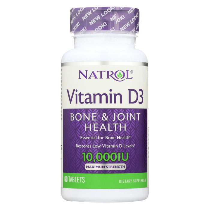 Natrol Vitamin D3 - 10000 Iu - 60 Tablets