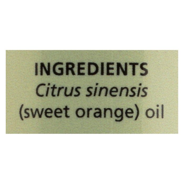 Aura Cacia - Essential Oil - Brightening Sweet Orange - 2 Oz