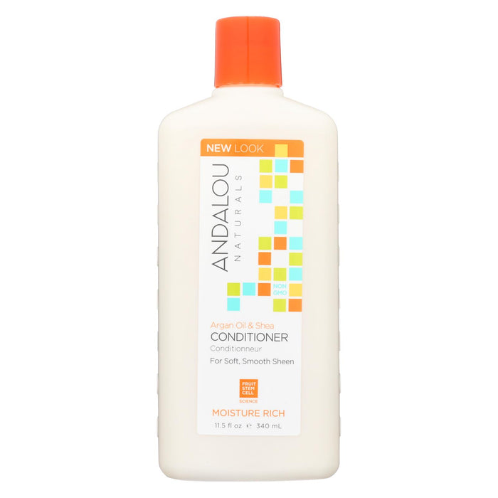 Andalou Naturals Moisture Rich Conditioner Argan And Sweet Orange - 11.5 Fl Oz