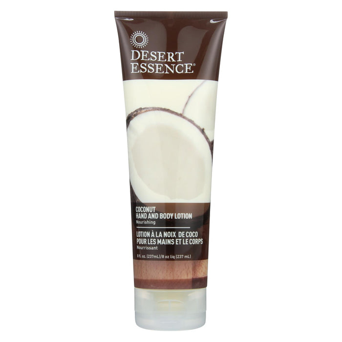 Desert Essence - Hand And Body Lotion Coconut - 8 Fl Oz