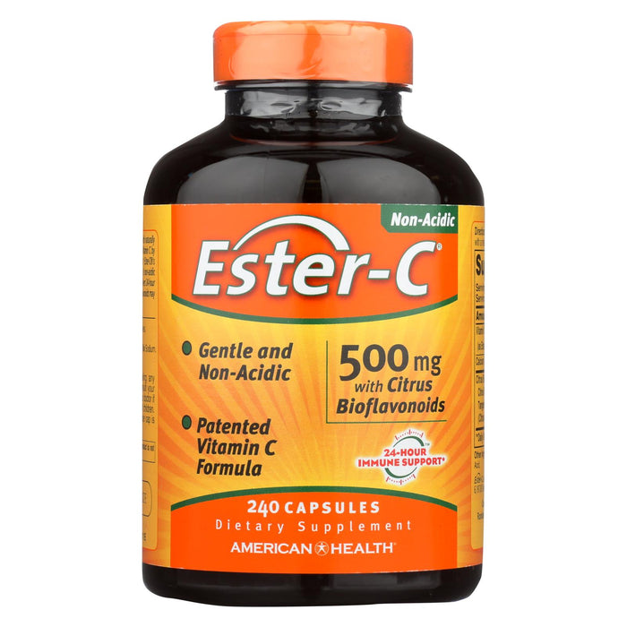 American Health - Ester-c With Citrus Bioflavonoids - 500 Mg - 240 Capsules