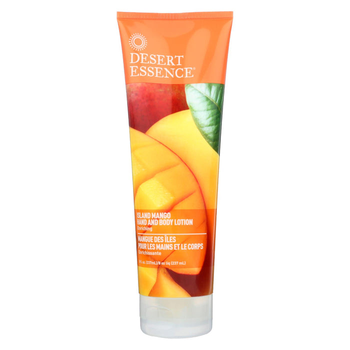 Desert Essence - Hand And Body Lotion - Island Mango - 8 Fl Oz