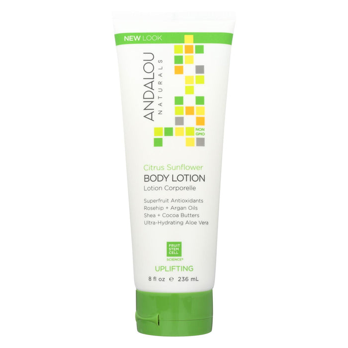 Andalou Naturals Body Lotion - Citrus Verbena Uplifting - 8 Fl Oz