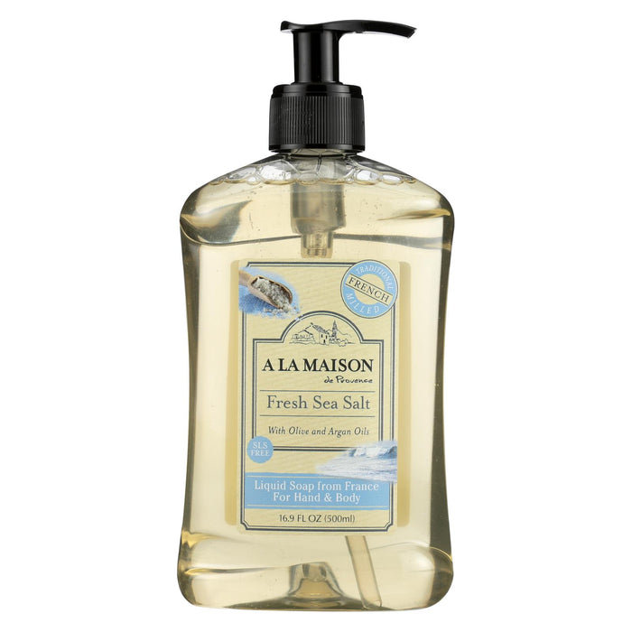 A La Maison - French Liquid Soap - Fresh Sea Salt - 16.9 Oz