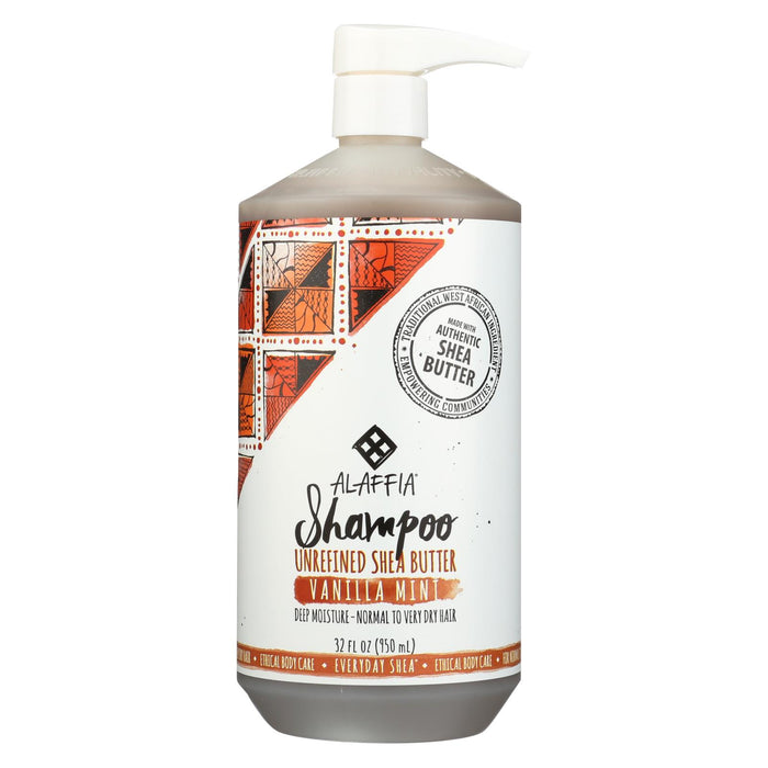 Alaffia - Shampoo - Vanilla Mint - 32 Oz.