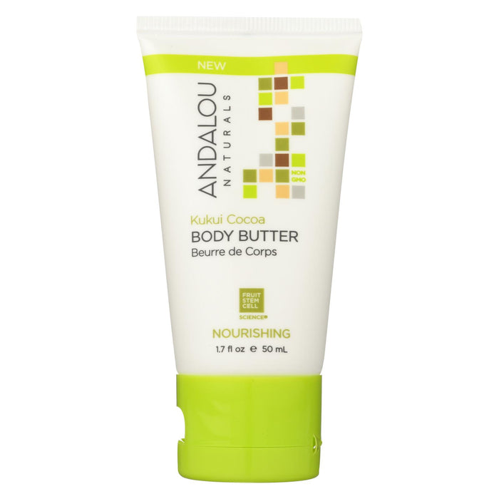 Andalou Naturals Lotion - Kukui Cocoa - Case Of 6 - 1.7 Fl Oz.