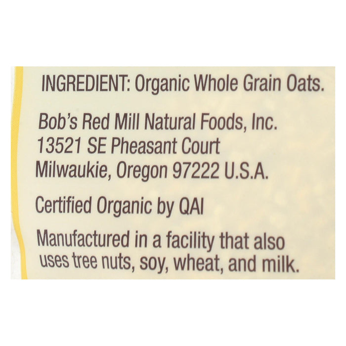 Bob's Red Mill - Oats - Organic Steel Cut Oats - Case Of 4 - 24 Oz.