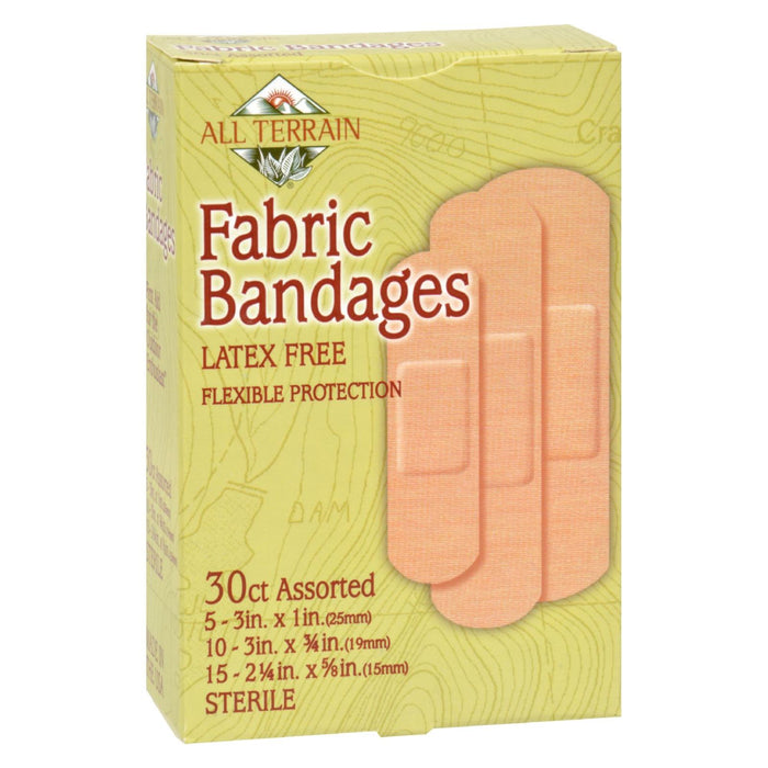 All Terrain - Bandages - Fabric Assorted - 30 Ct