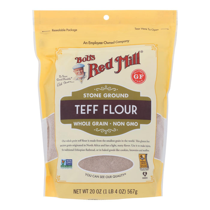 Bob's Red Mill - Flour Teff G-f - Case Of 4-20 Oz