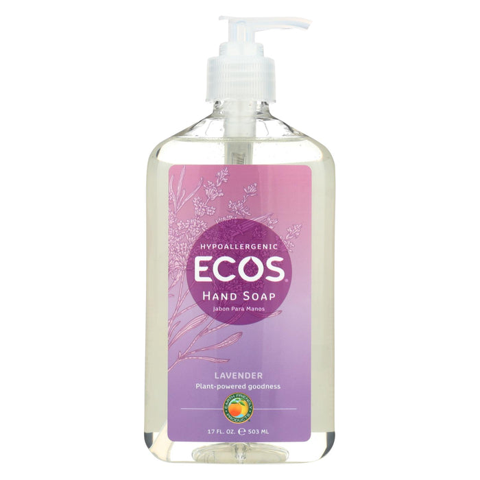 Earth Friendly Hand Soap - Lavender - Case Of 6 - 17 Fl Oz.