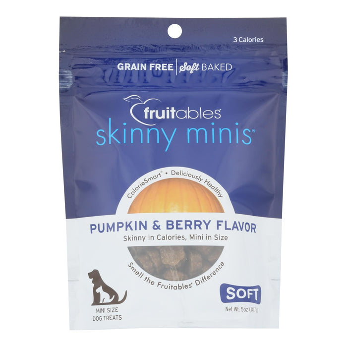 Fruitables - Dog Trts Chwy Pmpkn-berry - Case Of 12 - 5 Oz