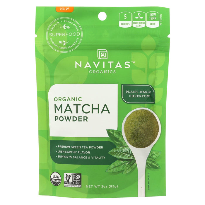 Navitas Organics Organic Matcha Powder  - Case Of 6 - 3 Oz