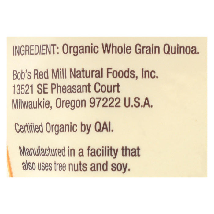 Bob's Red Mill Organic Whole Grain - Case Of 4 - 18 Oz