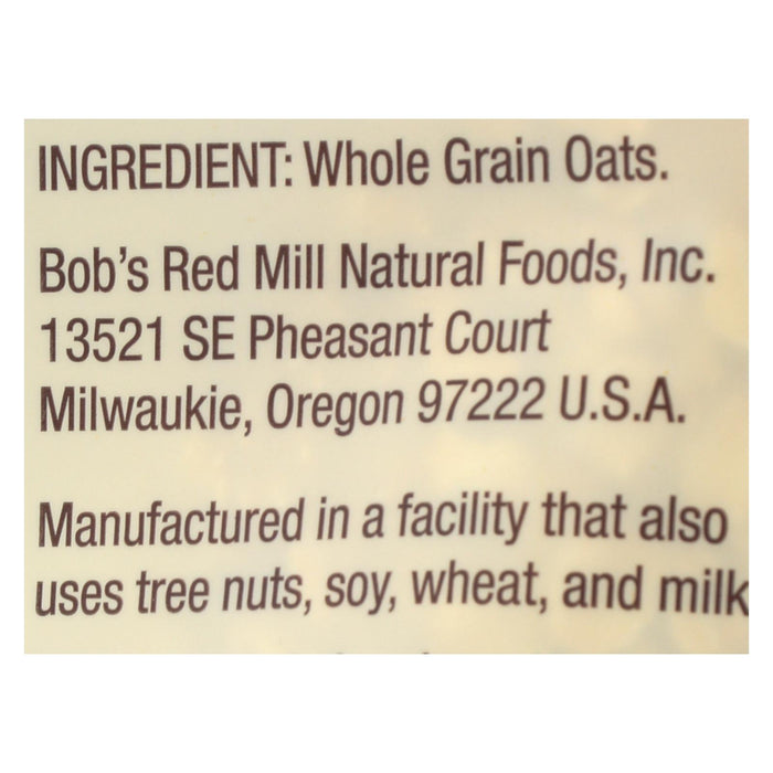 Bob's Red Mill - Rolled Oats - Extra Thick - Case Of 4-32 Oz.