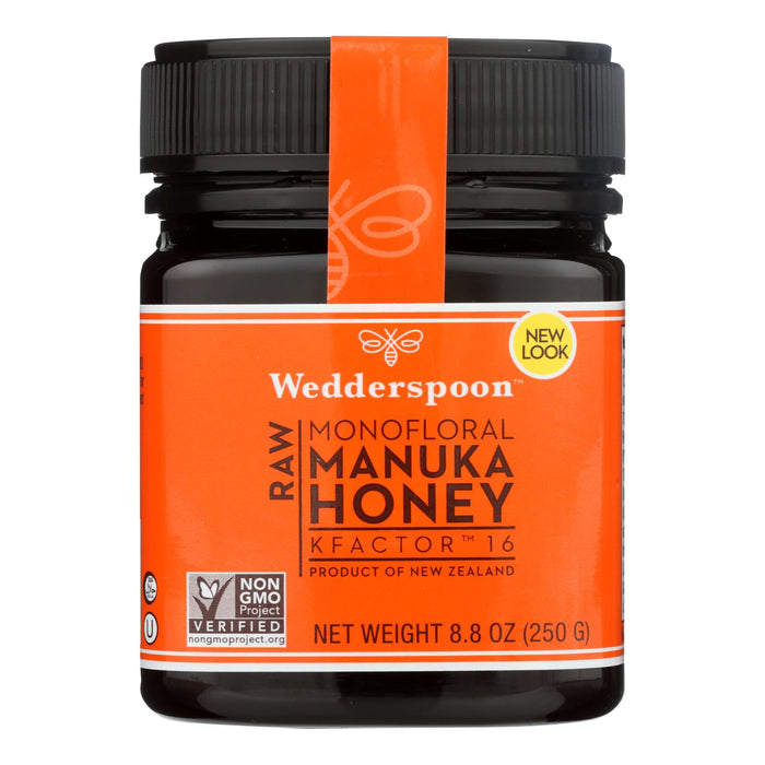 Wedderspoon Manuka Honey, Kfactor 16,  - Case Of 6 - 8.8 Oz