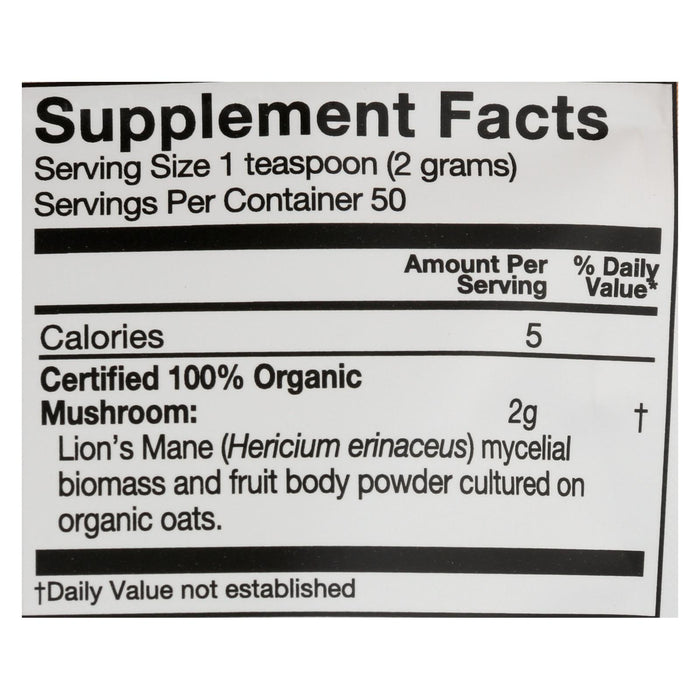 Om Organic Mushroom Powder  - 1 Each - 3.5 Oz