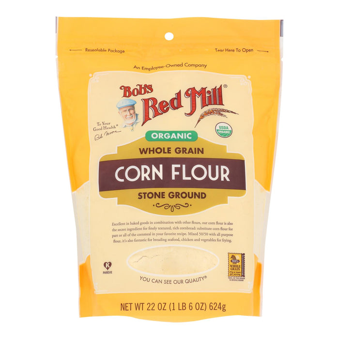 Bob's Red Mill - Flour Corn - Case Of 4 - 22 Oz