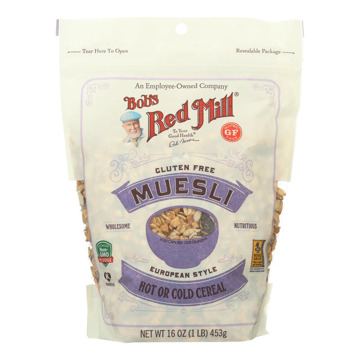 Bob's Red Mill - Muesli Gluten Free - European Style - Case Of 4-16 Oz