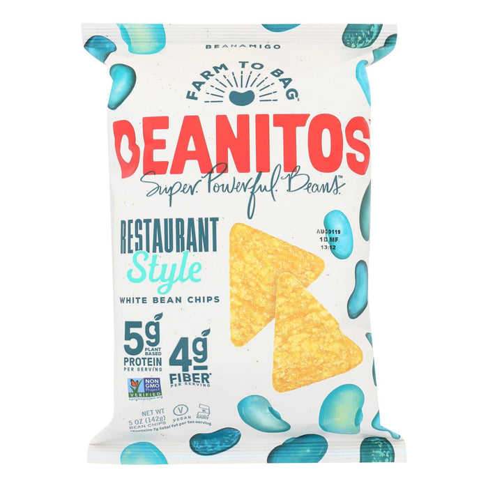 Beanitos - White Bean Chips - Restaurant Style - Case Of 6 - 5 Oz.