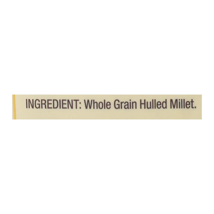 Bob's Red Mill - Millet Flour Gluten Free - Case Of 4 - 20 Oz